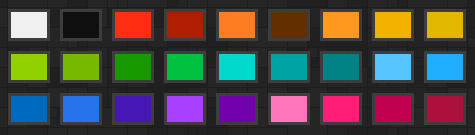 Default color palette